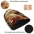 thumbnail image 3 of BZSMCE Winter Beanie Hats Warm Cozy Cap Graceful Elephant in Bloom Pattern, 3 of 7