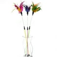 thumbnail image 3 of Cat Teaser Toy Interactive: Funny Fake Feather Cat Wand Toy Kitten Teasing Stick, 3 of 6