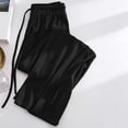 thumbnail image 4 of Qiggri Wide Leg Sweatpants for Women Loose Baggy Casual Drawstring Sweatpants with Pockets Fashion Daily Streetwear Trousers Summer Fall L, 4 of 6