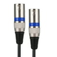 thumbnail image 1 of 1.5M Audio Connection Cable, Durable Gold Plated For  To XLR Cable, For Microphone Mixer Headphone, 1 of 8