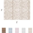 thumbnail image 2 of Boho Area Rug x Carpet Rugs for Living Room Bedroom Moroccan-Machine Washable Rugs for Bedroom Dining Room Living Room Rug Neutral Taupe, 2 of 7