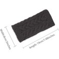 thumbnail image 3 of Gants Tricotés Unisexes Sans Doigts Gris Foncé, 3 of 6