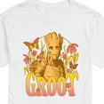 thumbnail image 3 of Marvel Guardians of the Galaxy - Groot Florals - Men's Short Sleeve Graphic T-Shirt, 3 of 5