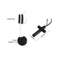 thumbnail image 4 of 90cm Brown/Black Wood Cross 48mm*84mm Pendants Men's Handmade Gift Rope Necklace, 4 of 9