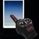 thumbnail image 5 of Guantes de motocicleta con pantalla táctil - Guantes de carreras, motocross y ciclismo con protección en la palma - Material de nailon, blanco/rojo/verde - Ancho de palma de 9,5-10 cm - 1 par, 5 of 6
