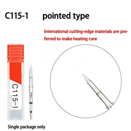 

C115 Internal Heating Long Soldering Iron Tip For Jbc115 T26 Soldering Station