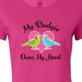 thumbnail image 4 of Inktastic Budgie Parakeet Budgerigar Pet Women's T-Shirt, 4 of 5