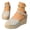 Grey, variant on Flip Flops for Women Yellow Memory Foam Comfort Summer Beach Thong Sandals with Low Heels