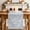 White Gray, variant on Light Blue Dandelion Table Runner 36 Inches Long Farmhouse Dress Scarves, Spring Flowers Modern Minimalist Dining Tablerunner for Coffee Table/Kitchen Island/Party Décor, Small 13" x 36"