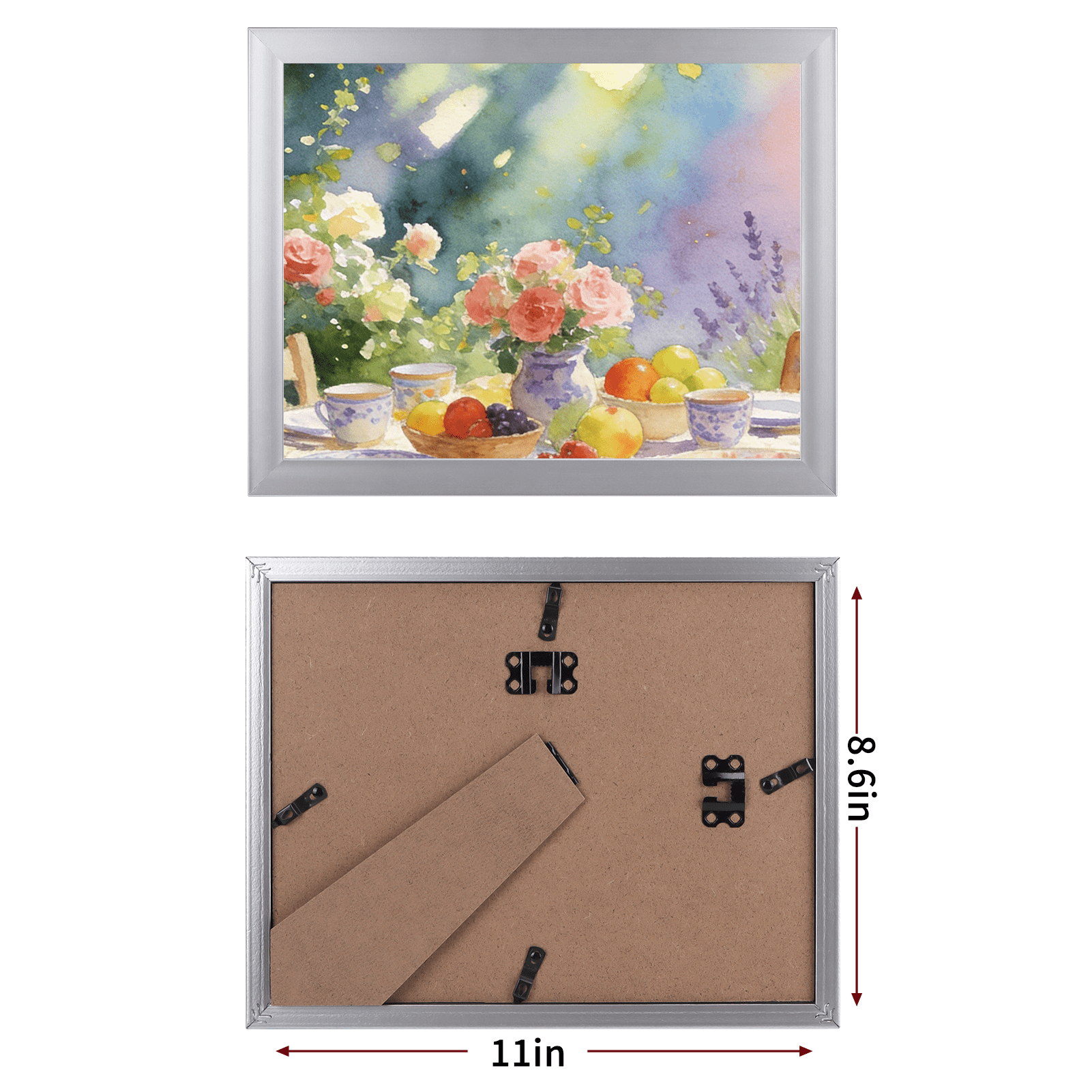 12 Pack 8.5x11 Picture Frame for Wall Mounted and Tabletop Display