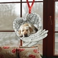 thumbnail image 4 of Labrador Car Ornament – 2D Flat Pet Lover Gift, Rearview Mirror & Xmas Tree Décor, 4 of 4