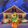 thumbnail image 4 of Christmas Light Box Remote Control Set, LED Gift Box Decoration Outdoor Indoor, Elevated Christmas Box Gift Decor, Foldable Light Up Gift Boxes, Festive Holiday Light Display, 4 of 6