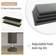 thumbnail image 5 of Cómoda Blanca de 5 Cajones para Dormitorio, Estructura de Madera Sólida con Patas de Metal, Cómoda Alta con Espejo y Gabinete, Fácil Ensamblaje, Ideal para Organizar Ropa y Accesorios, 5 of 7