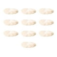 thumbnail image 2 of Fake Ball DIY Knitting Beanie Hats Art 10 Pieces for Scarves Clothes , White, 2 of 9