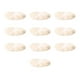 thumbnail image 1 of 10 paquetes de bolas de pompones artesanales Sunnimix Multicolor piel Artificial para ropa Bufandas Bolsas Blanco, 1 of 8