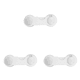 thumbnail image 1 of Cerradura Antipellizco para Gabinete Fácil Instalar Seguridad RBaby () Color Blanco 1 Ud., 1 of 4