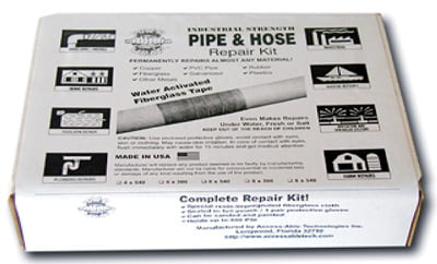 POW-R WRAP+ - Pipe & Hose Repair Kit - 8" x 300"