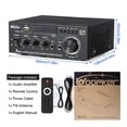 thumbnail image 5 of AK45 Pro HIFI Amplifier Max 820W Channel 2.0 Bluetooth 5.0 Stereo Loop Bluetooth Digital Amplifier With Remote, 5 of 5