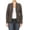Charcoal, variant on Women's Plus Size Casual Long Sleeve Fitted Solid Open Blazer Jacket