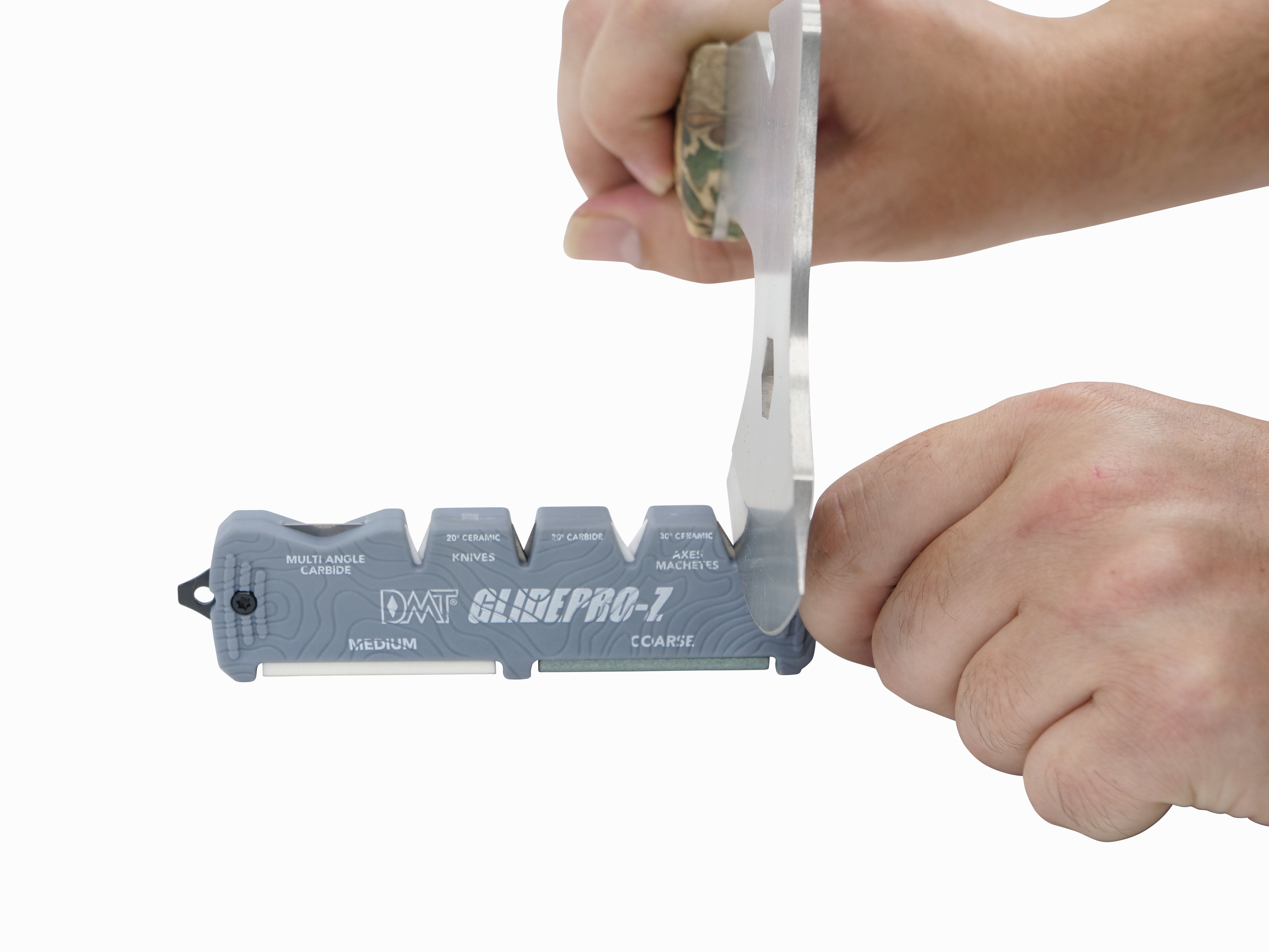 DMT GLIDE-Pro Z Multi-Angle Knife Sharpener With Tungsten Steel and Ceramic