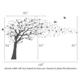thumbnail image 3 of Elegant Cherry Blossom Tree Wall Decal - Scheme B, 3 of 3