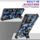 thumbnail image 4 of Funda protectora magnética de TPU + PC con soporte para Samsung Galaxy A52 4g/5g con armadura de camuflaje a prueba de golpes, 4 of 5