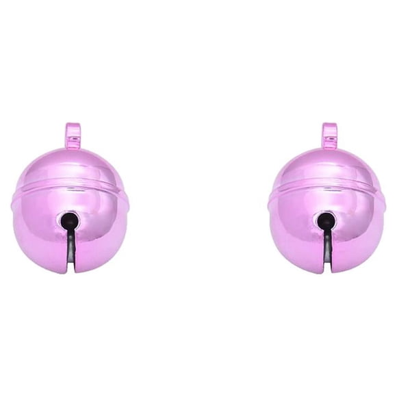 Billuyoard Campana para perro con anillos Campanas decorativas para gatos Mascotas Colgante Collar para mascotas Rosa Type2 NO2
