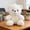 White, variant on Teddy Bear Plush Stuffed Animal 6in/15cm - Soft Short Plush with Weighted Bottom, Adorable Desk Decor for Bedroom, Living Room, Office, Car, Gift for Birthday, Graduation