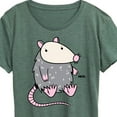 thumbnail image 3 of Instant Message - Possum's Heck. - Women's Short Sleeve Graphic T-Shirt, 3 of 6