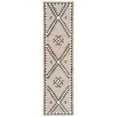 thumbnail image 2 of SAFAVIEH Kilim Aindreas Tribal Area Rug, Grey/Black, 7' x 7' Round, 2 of 9