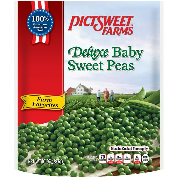 Pictsweet Farms® Farm Favorites Deluxe Baby Sweet Peas 10 oz. Bag