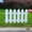 White #5, variant on Pvc Landscapes Edging, No-Digging Yard Fence Small Mini Fence for Garden Home, Wood-Look Fence with Anchoring Spikes Set, Multiple Sizes Available White