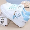 thumbnail image 4 of Sanrio Kuromi Cinnamoroll Kawaii Zapatos para niños Niña en forma de corazón Lindo Anime My Melody Zapatos deportivos Suela suave Antideslizante Niño, 4 of 5