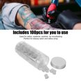 thumbnail image 3 of Vasos Desechables Para Tinta De Tatuaje Con Base De Succión, Silicona Suave Y Elástica, 100 Unidades Para Tatuaje, Cejas, Delineador De Ojos, Microblading De Labios, 3 of 7