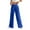 Blue, variant on Dianli Solid Long Outfit New Arrivals Women's Solid Color Loose Pants Women's Pants Green XL