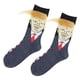 thumbnail image 5 of Calcetines Con Pelo Falso 3D para Hombres Y Mujeres () Amarillo, 5 of 6