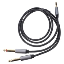 WHAMVOX Audio Adapter 1-meter 3.5mm To .35mm 1/4 To 1/8 Audio Cable Cord