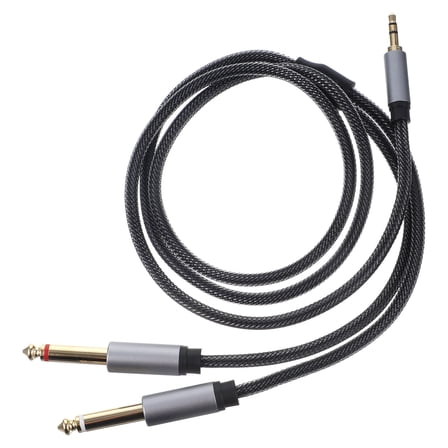 WHAMVOX Audio Adapter 1-meter 3.5mm To .35mm 1/4 To 1/8 Audio Cable Cord