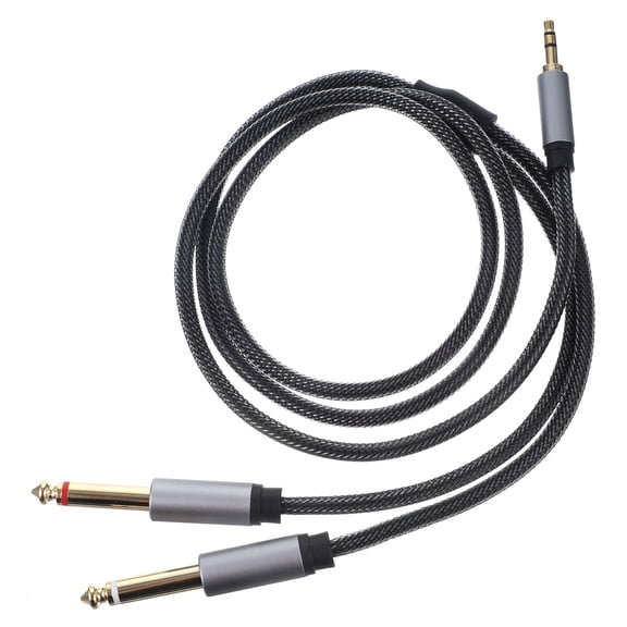 WHAMVOX Audio Adapter 1-meter 3.5mm To .35mm 1/4 To 1/8 Audio Cable Cord