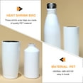 thumbnail image 1 of WEUVEB 50 Pcs Film Rétractable Blanc pour Animaux de Compagnie pour Tasses Sacs de Transfert de Chaleur par Sublimation, 1 of 8