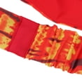 thumbnail image 3 of Banda elástica para el sudor en la cabeza - Diadema con absorción del sudor para / Rojo amarillo, 3 of 9
