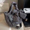 thumbnail image 4 of Bolso bandolera informal para mujer con Bolso acolchado con lazo Bolso de viaje diario para mujer, 4 of 8