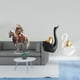 thumbnail image 2 of Adorno de mesa de caballero cisne acrílico, colección de artesanías artísticas impermeables, centro de mesa, decoración para parejas con base para est, 2 of 8