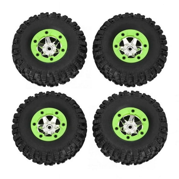 4Pcs Left & Right Tires Wheel Tyre Kit for 12428 12423 12427 1/12 RC Car Spare Replace Parts Accessories