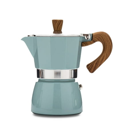 

150/300ml Aluminum Espresso Cafe Percolator Pot Stovetop Coffee Maker Durable