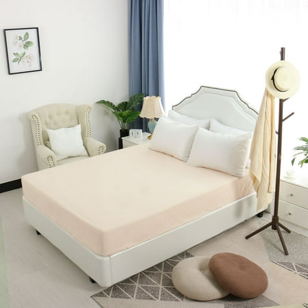 king bedding fitted sheet deep pocket polyester stain