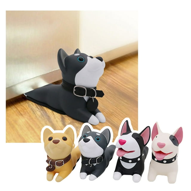 Bouchon de Sécurité de Porte de Forme de Chien de Bande Dessinée en Forme de Tête Rotative Bouchon de Sécurité de Porte