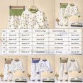 thumbnail image 5 of NOLDARES Boys Pajamas 2Piece Toddler Kids Pjs Sets Cotton Toddler Clothes Sleepwears 6-12 Months 12-24 Months 2t 3t 4t 5t 6t 7t 8t 9t Children,Purple,12-18 M, 5 of 7