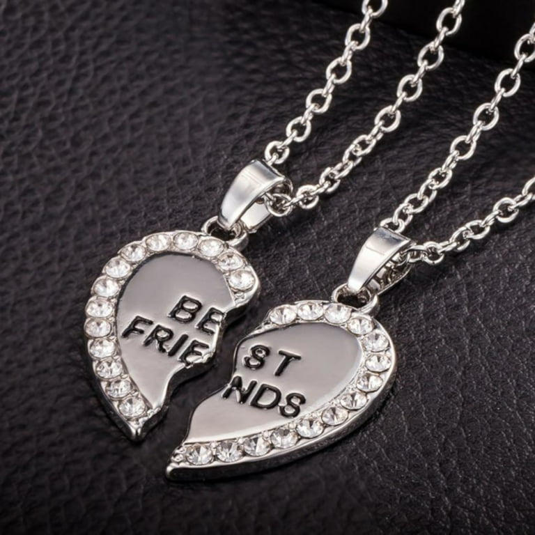 Two piece 2024 broken heart necklace