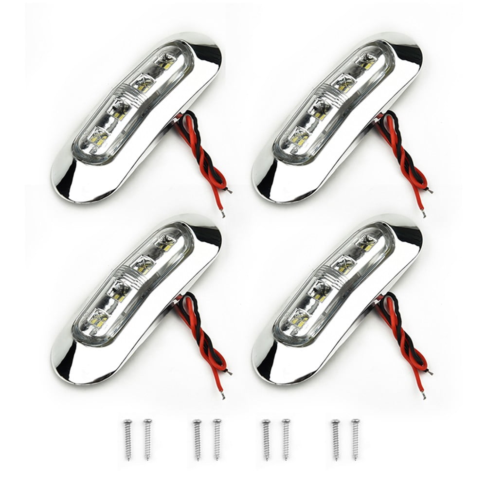 4x Marine Boat Lights Led Interior Lights for Boat Deck Courtesy